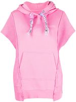 Khrisjoy Mouwloze hoodie - Roze - thumbnail