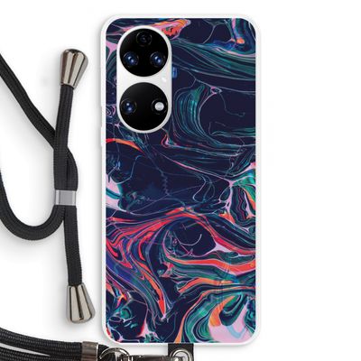 Light Years Beyond: Huawei P50 Transparant Hoesje met koord