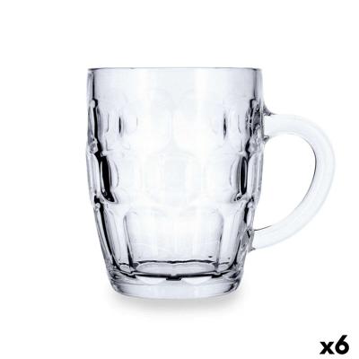 Bierpul Quid Espuma Transparant Glas 560 ml (6 Stuks)