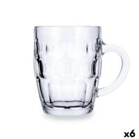 Bierpul Quid Espuma Transparant Glas 560 ml (6 Stuks)
