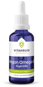 Vegan Omega 3 algenolie 1250 tryglyceriden 500 DHA