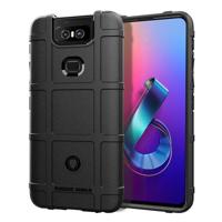 Schokbestendige beschermer cover volledige dekking silicone case voor ASUS Zenfone 6 (zwart)
