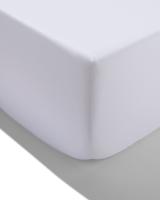 HEMA Hoeslaken 90x220cm satijn wit (wit)
