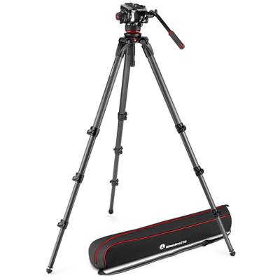 Manfrotto MVK504XSNGFC Carbon Fast Single Leg Tripod + 504X Video Head