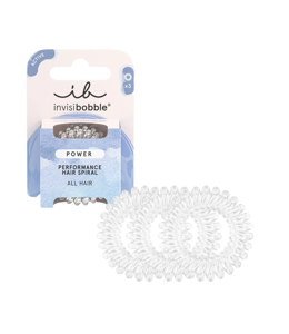 Invisibobble power crystal clear 3 stuks