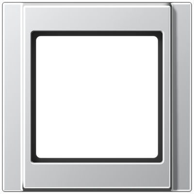 Jung A500 afdekraam 1-voudig aluminium A 581 AL