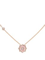 David Morris collier Astra en or rose 18ct à pendentif en nacre - thumbnail