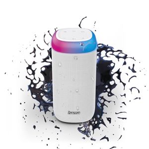 Hama Shine 2.0 Bluetooth luidspreker AUX, Handsfree-functie, Spatwaterdicht, Draagbaar Wit