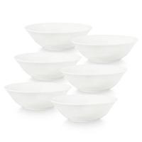 vtwonen - Saladekommen - Kommen - Wit - 23cm - Set van 6 schalen