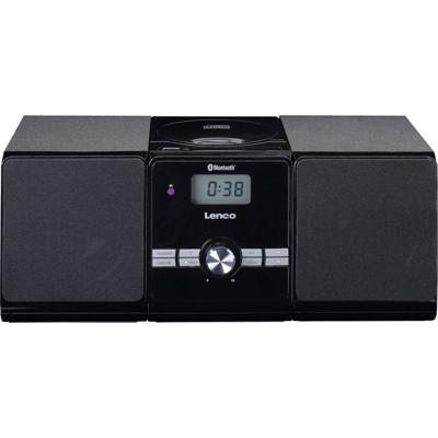 Lenco MC-030BK - Mikro-Set mit CD/ MP3-Player CD-speler voor kinderen Zwart