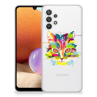Samsung Galaxy A32 4G | A32 5G Enterprise Editie Telefoonhoesje met Naam Cat Color Samsung Galaxy A32 4G | A32 5G Enterprise Editie Telefoonhoesje met Naam Cat Color