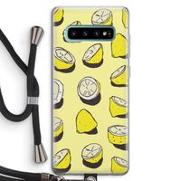 When Life Gives You Lemons...: Samsung Galaxy S10 Plus Transparant Hoesje met koord