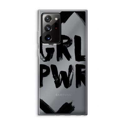 Girl Power #2: Samsung Galaxy Note 20 Ultra / Note 20 Ultra 5G Transparant Hoesje