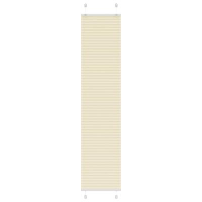 Pliss rolgordijn 40x200 cm stofbreedte 39,4 cm polyester crme