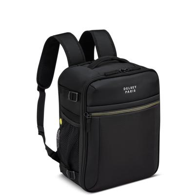 Delsey Brochant 3 - 24L - Transavia Rugzak - 40x30x20 cm - Black