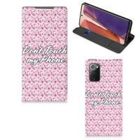 Samsung Galaxy Note20 Design Case Flowers Pink DTMP - thumbnail