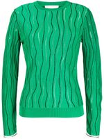 3.1 Phillip Lim pull Art Nouveau à motif en jacquard - Vert