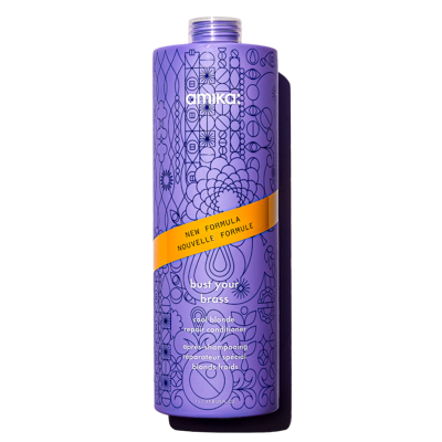 amika bust your brass cool blonde bond repair conditioner