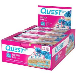 Quest Protein Bars 12repen Birthday Cake