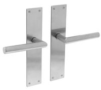 Intersteel Deurklink Jura met schild blind geborsteld RVS