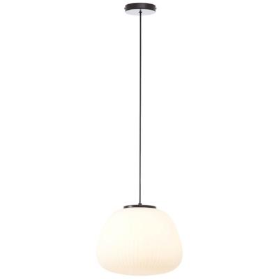Brilliant HanglampKaizen zwart met wit Ø 35cm - 60154/76