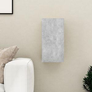 Tv-meubel 30,5x30x60 cm spaanplaat betongrijs