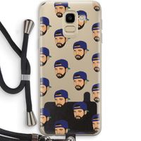 Drake Away: Samsung Galaxy J6 (2018) Transparant Hoesje met koord