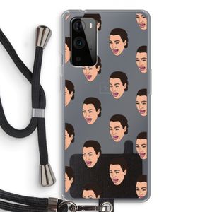 Ugly Cry Call: OnePlus 9 Pro Transparant Hoesje met koord