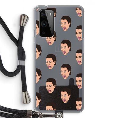 Ugly Cry Call: OnePlus 9 Pro Transparant Hoesje met koord