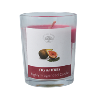 Geurkaars figs & herbs votives 55 Gram