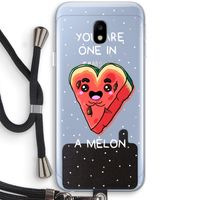 One In A Melon: Samsung Galaxy J3 (2017) Transparant Hoesje met koord