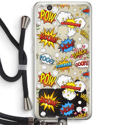 Pow Smack: Huawei Ascend P10 Lite Transparant Hoesje met koord