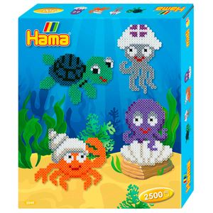 Hama strijkkralenset - onderwaterwereld, 2500st.