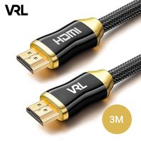 VRL HDMI kabel 1,5-10 meter - Zwart, 3 meter