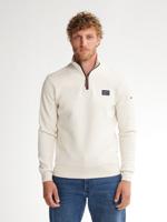 Petrol Sweater Collar Zip M-3050-swc364 Trui 0112 Seashell