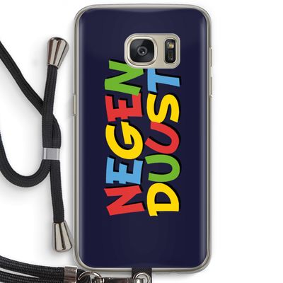 90's One: Samsung Galaxy S7 Transparant Hoesje met koord