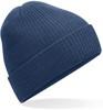 Beechfield CB376R Polylana® Ribbed Beanie - Steel Blue - One Size - thumbnail