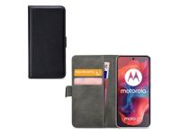 Mobilize Mobilize Classic Gelly Wallet Book Case Motorola Moto G04/G24/G04s Black
