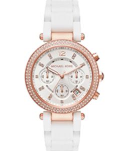 Horlogeband Michael Kors MK6405 Staal Wit 20mm