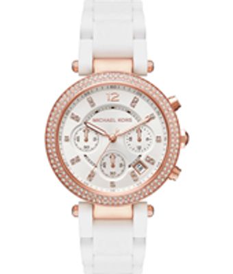 Horlogeband Michael Kors MK6405 Staal Wit 20mm