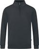 JAKO C8620 Ziptop Organic - Antraciet - S