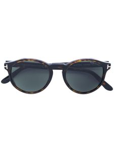 TOM FORD Eyewear lunettes de soleil à monture ronde - Marron