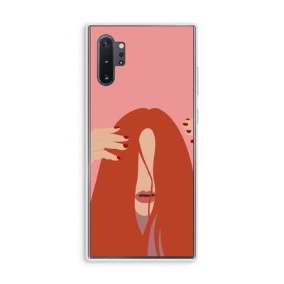 Woke up like this: Samsung Galaxy Note 10 Plus Transparant Hoesje
