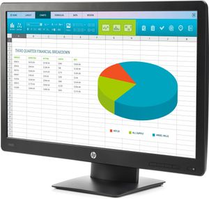 HP ProDisplay P203 50,8 cm (20") 1600 x 900 Pixels HD+ LED Zwart