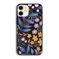 Flowers with blue leaves: iPhone 12 Biologisch afbreekbaar hoesje