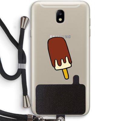 Frisco: Samsung Galaxy J7 (2017) Transparant Hoesje met koord