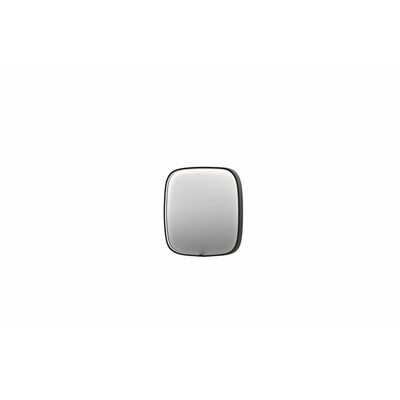 INK SP31 spiegel - 40x4x40cm contour in stalen kader incl dir LED - verwarming - color changing - dimbaar en schakelaar - geborsteld metal black 8409805