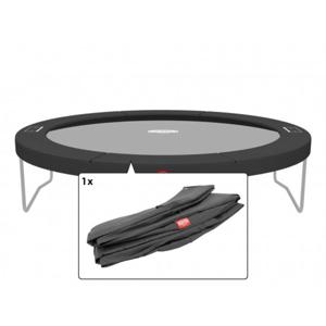 BERG Trampoline Beschermrand Champion - Regular - 430 cm - Grijs