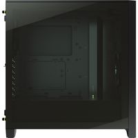 Corsair 4000D Airflow Tempered Glass Midi-tower Gaming-behuizing Zwart - thumbnail