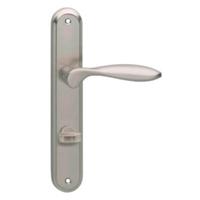 Intersteel Retro deurklinkGeorge WC-sluiting 63/8 nikkel mat - 0019.169565